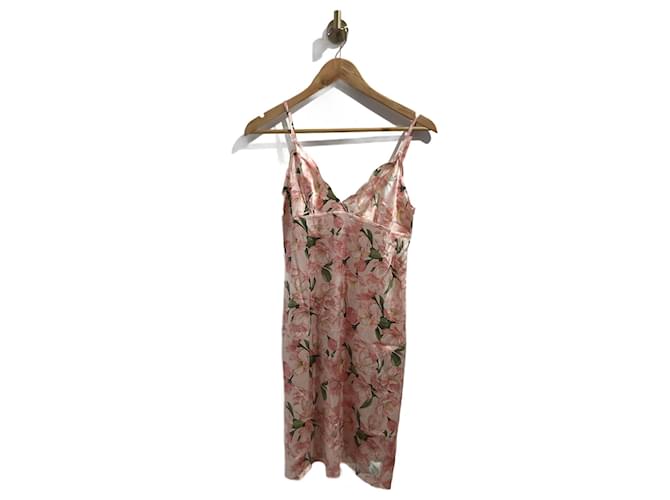 BLUMARINE  Dresses T.International L Silk Pink  ref.924537