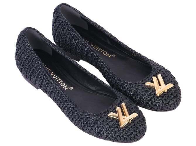 LOUIS VUITTON Sapatilhas UE 37 pano Preto