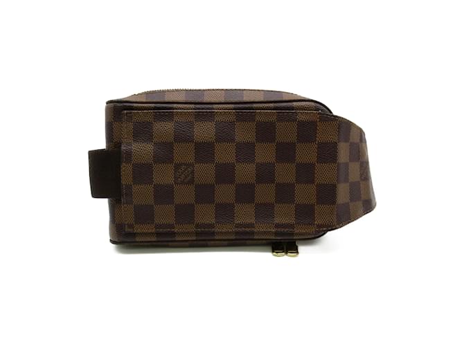 Louis Vuitton N51994 Damier Ebene Geronimos Brown Canvas Belt Bag