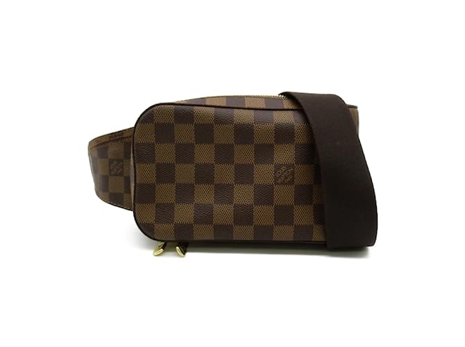 Louis Vuitton Damier Ebene Geronimos N51994 Brown Cloth ref.925069