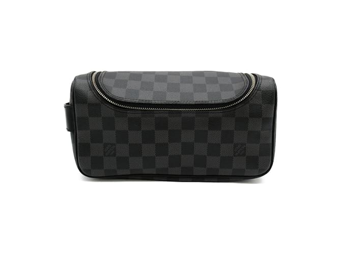 Louis Vuitton Kulturtasche / Kulturbeutel Damier Graphite in