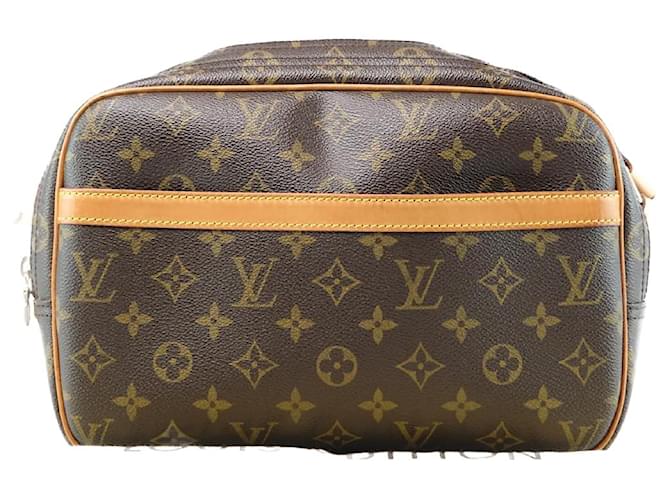 Lona Louis Vuitton em bom estado Marrom  ref.925217