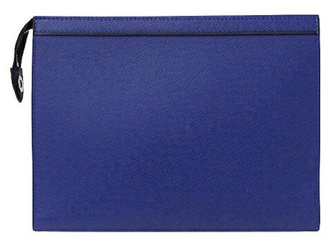 Louis Vuitton LV Pochette Voyage cobalt Blue Leather ref.237413 - Joli  Closet