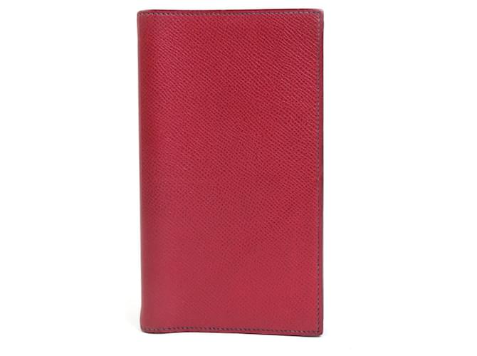 Copertina dell'agenda Hermès Rosso Pelle  ref.925416