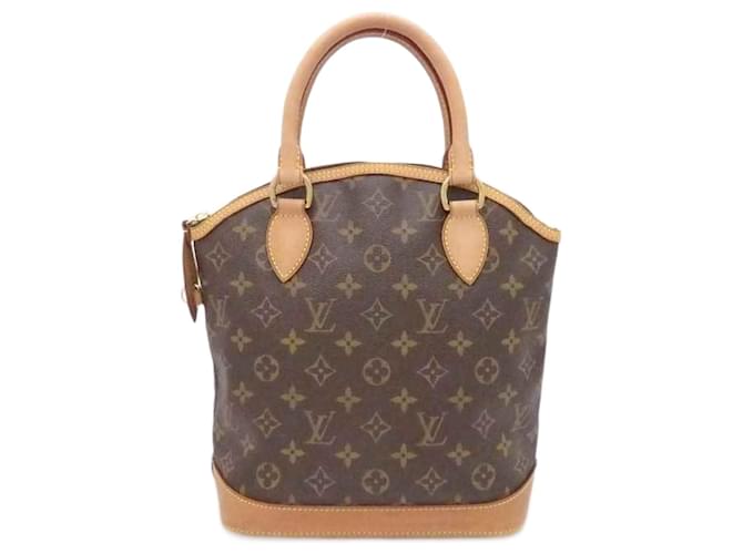 Louis Vuitton Lockit PM Monogram bag Dark brown Cloth ref.87939