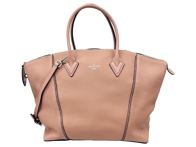 Louis Vuitton Lockit Pink Leder  ref.925490