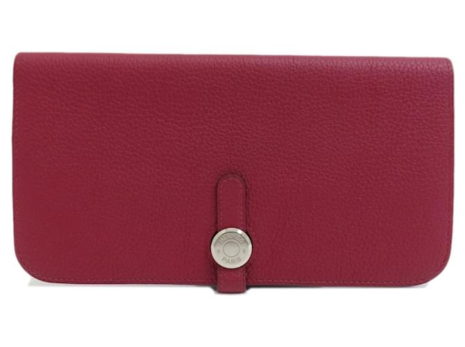 Hermès Dogon Red Leather  ref.925659