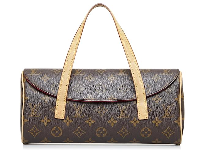 Louis Vuitton Sonatine Monogram Canvas Handbag on SALE