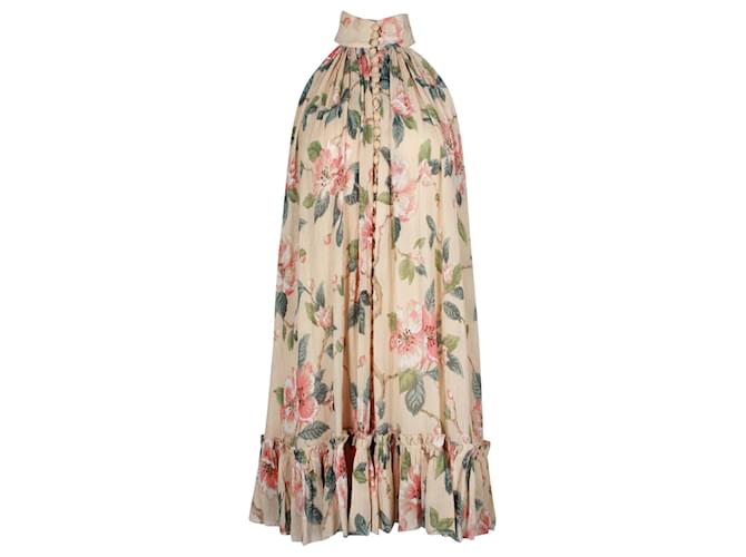 Zimmermann Kirra Mini Dress In Floral Print Cotton  ref.925836