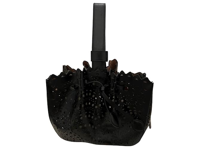 Alaïa Handbags Black Leather  ref.925940