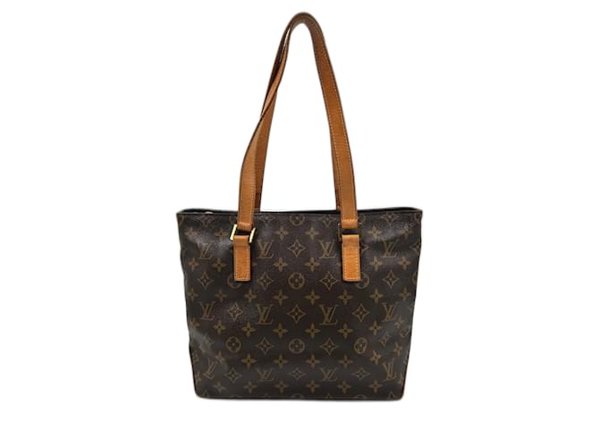 LOUIS VUITTON Damen Cabas Piano aus Canvas in Braun