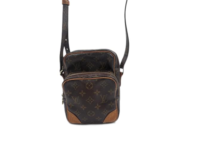 2007 Louis Vuitton Brown Coated Monogram Canvas and Leather