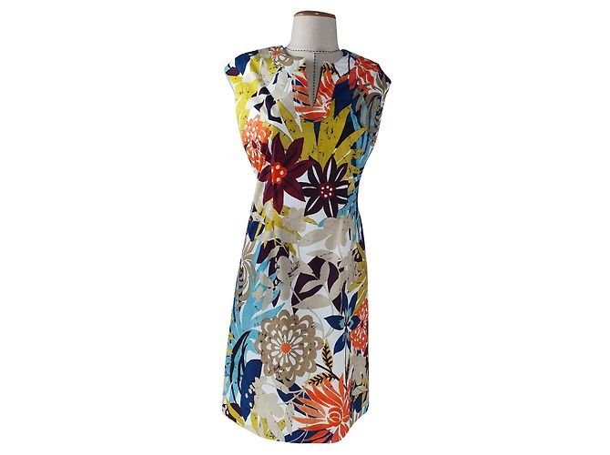 Abito Bogner in cotone ed elastan multicolore