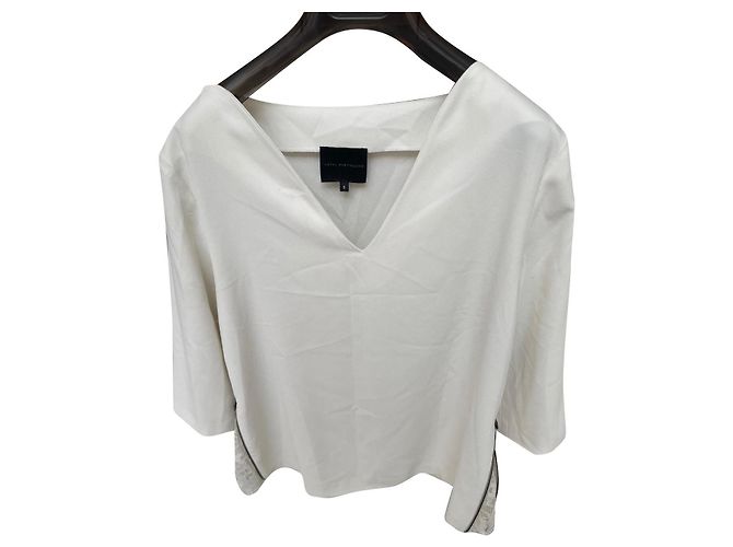 Autre Marque Bluse Hotel Particulier Aus weiß
