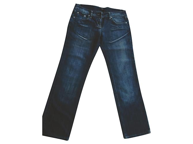 D&G straight leg jeans Blue Denim  ref.926553