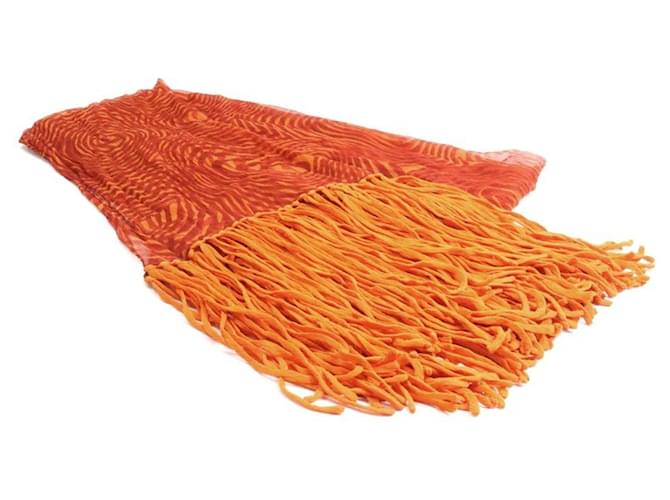 Hermès Orange Silk  ref.926757