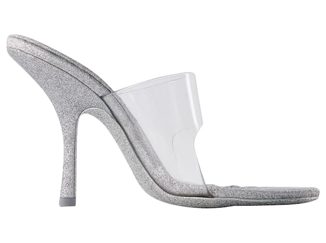 Nudie 105 Sandals - Alexander Wang - PVC - Silver Metallic Plastic  ref.927243