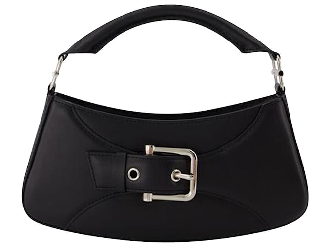 Autre Marque Belted Brocle Bag - Osoi - Leather - Black Pony-style calfskin  ref.927484