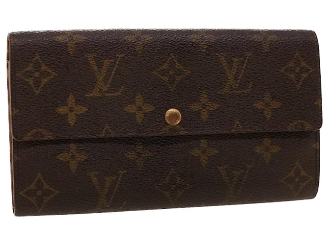 Louis Vuitton Groom Portefeuille Sarah Monogram Canvas Wallet