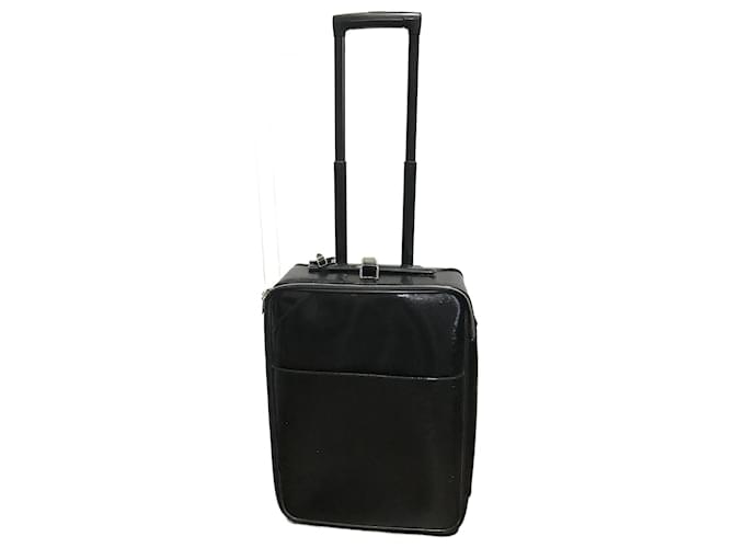 LOUIS VUITTON  Travel bags T.  Leather Black  ref.927627