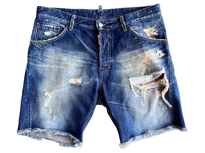 Short jean store dsquared