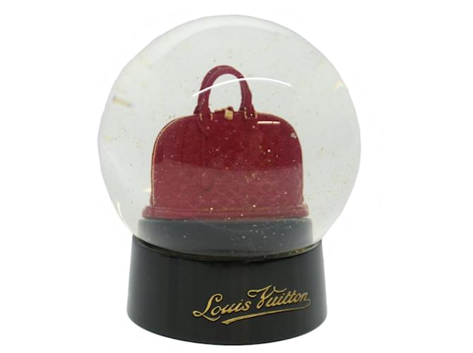 LOUIS VUITTON Snow Globe Alma Exclusive to LV VIP Clear LV Auth 42171 Glass  ref.927687