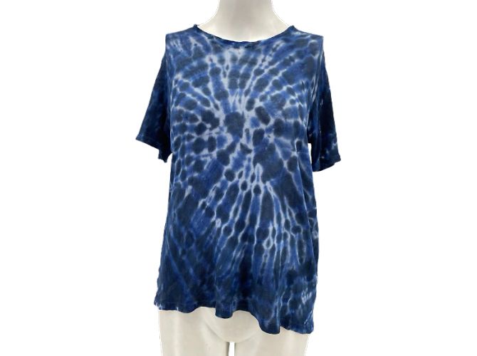 Autre Marque Raquel Allegra tops T.US 2 Cotton Azul
