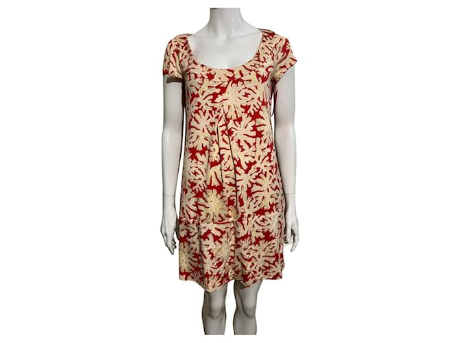 Diane Von Furstenberg DvF-Seiden-Ayuka-Kleid mit Blumenmuster Mehrfarben  ref.927807