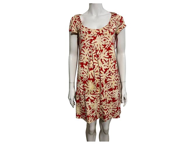 Diane Von Furstenberg Vestido Ayuka de seda DvF con estampado floral Multicolor