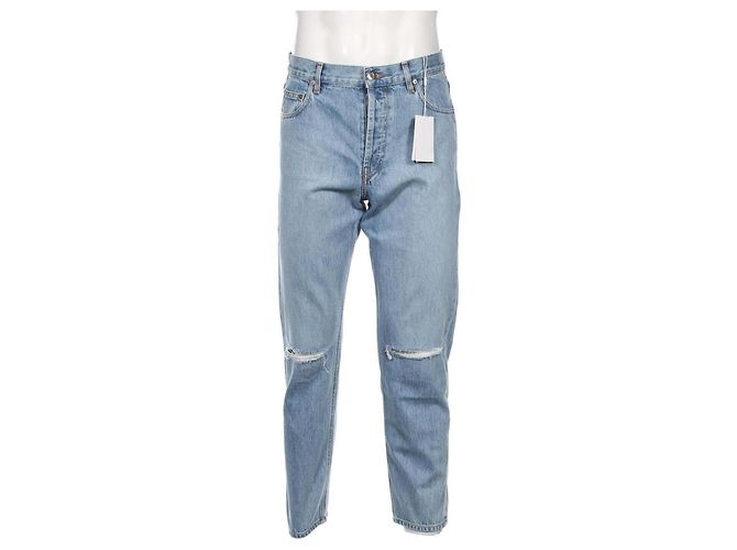 Vaqueros Helmut Lang Azules de Algodón Talla 30