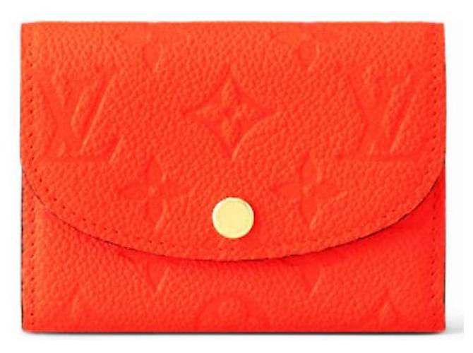 Louis Vuitton LV Rosalie neu Orange Leder  ref.927895
