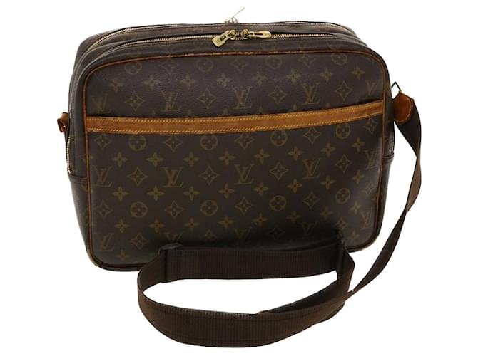 Auth Louis Vuitton Monogram Reporter GM M45252 Women's Shoulder