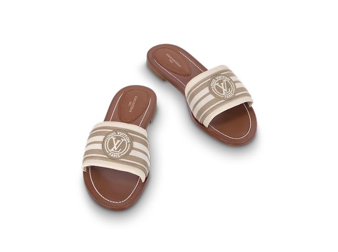 LOUIS VUITTON Pantoletten & Clogs T.EU 38 Rindsleder Roh