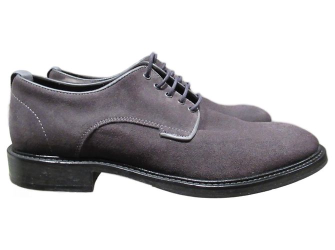 Autre Marque Derbies en daim gris Garment Project