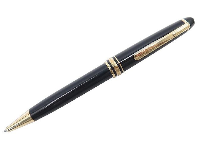 PENNA A SFERA MONTBLANC MEISTERSTUCK CLASSIC ORO MB10883 PENNA IN RESINA NERA Nero