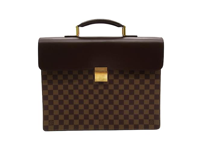 Louis Vuitton Damier Ebene Altona PM N53315 Brown Cloth  ref.928227