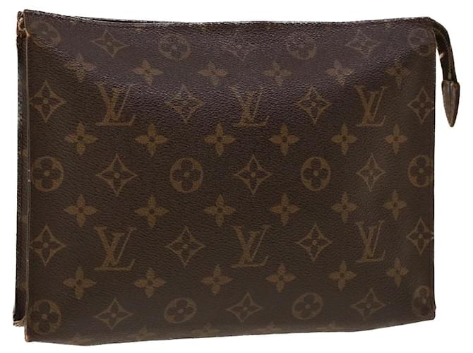 Louis Vuitton Monogram Poche Toilette 26 Pouch Vintage M47542 LV