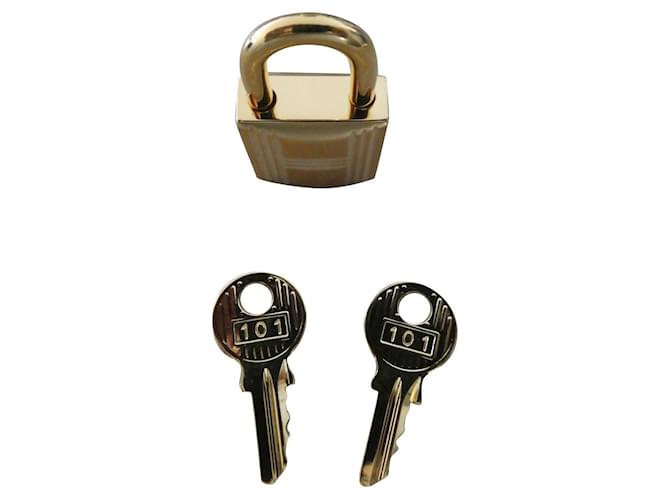 hermès padlock in gold steel NEW for kelly bag ,Birkin ,Victoria Gold hardware  ref.928391