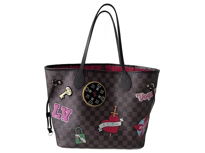 Louis Vuitton Limited Edition Patches Neverfull Mm