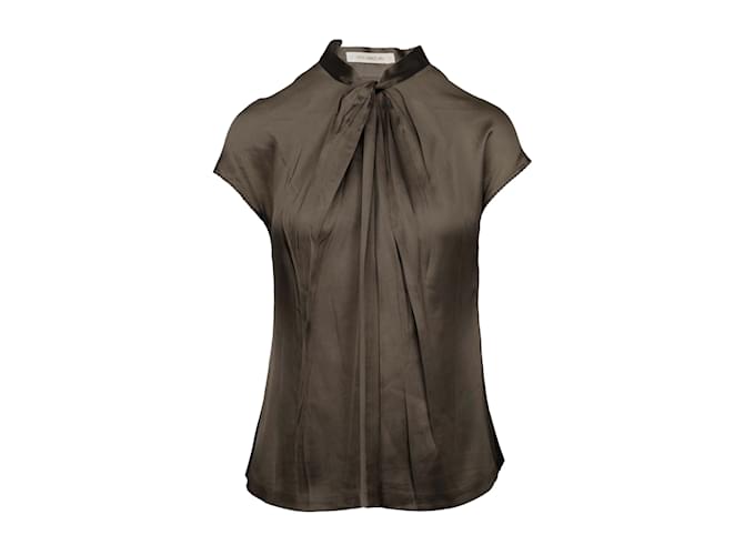 Marc Cain Seidenbluse Grün 