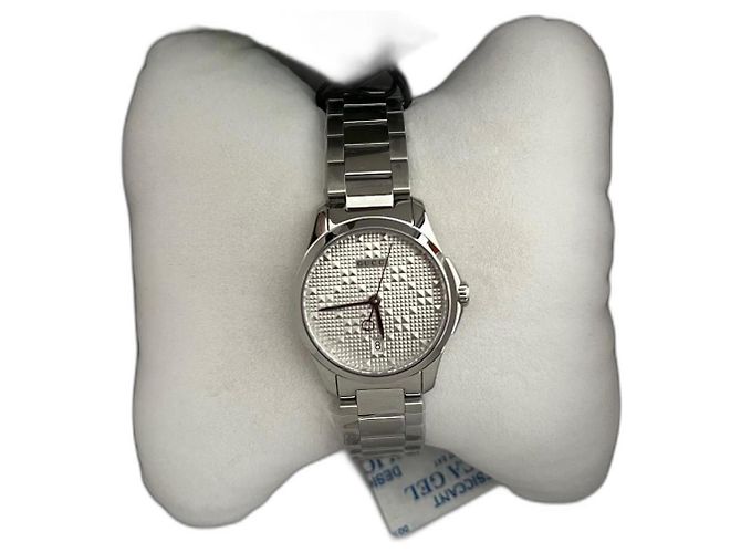 Gucci Uhr Stahl Grau