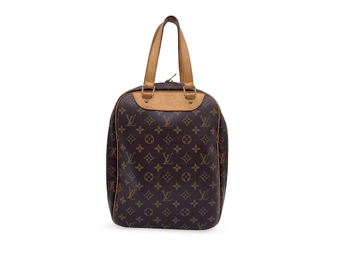 Louis Vuitton Monogram Canvas Excursion Shoe Travel Bag M41450 Brown Cloth  ref.928495 - Joli Closet