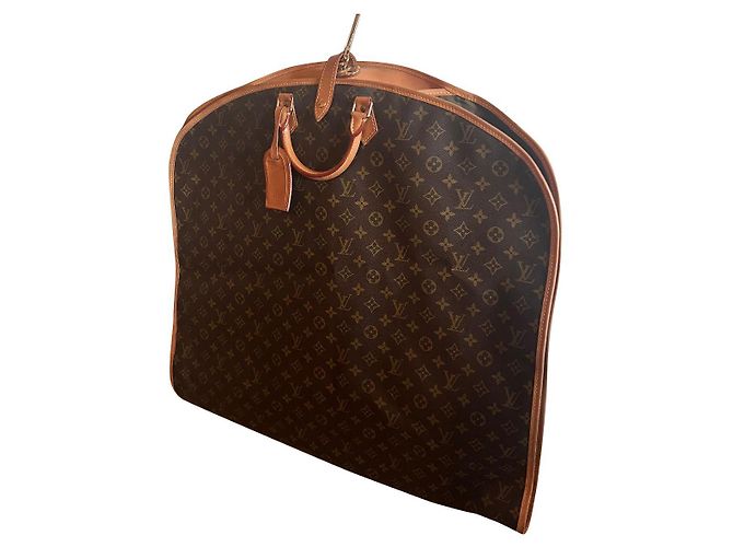 Louis Vuitton Reiseetui Monogramm Leder Braun