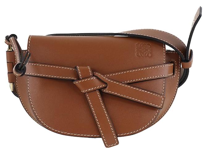 Loewe Gate Brown Leather  ref.928753