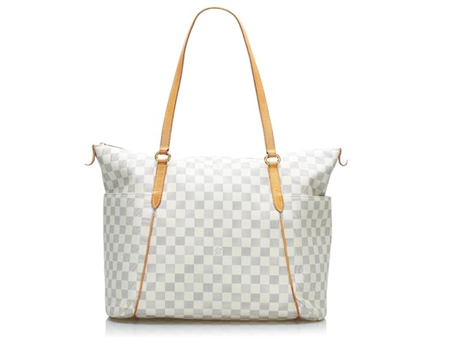 Louis Vuitton Damier Azur Saleya GM Bag - Yoogi's Closet