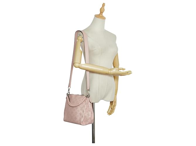 Louis Vuitton Monogram Mahina Babylone BB - Pink Handle Bags