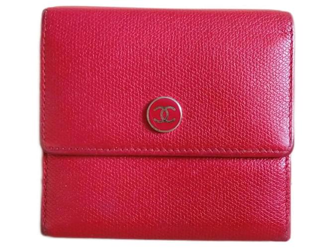 Chanel Purses, wallets, cases Red Leather ref.929264 - Joli Closet