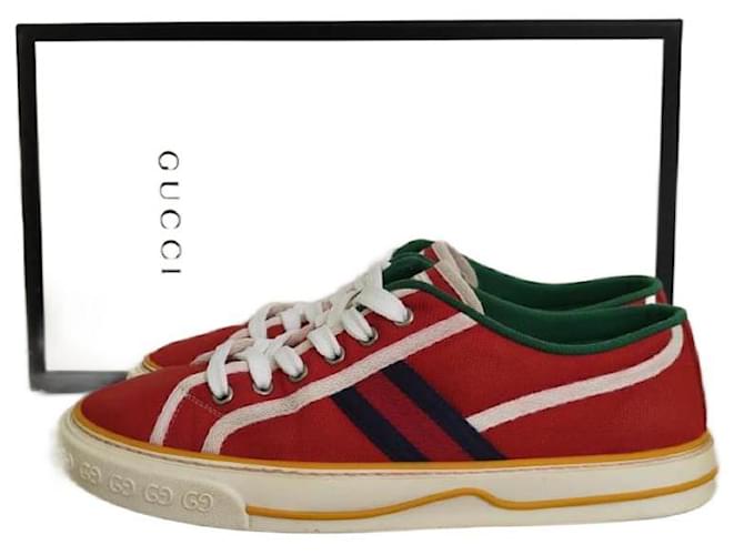 Tennis 1977 Sneaker Tenis De Colores Gucci Gucci Tennis 1977 Red