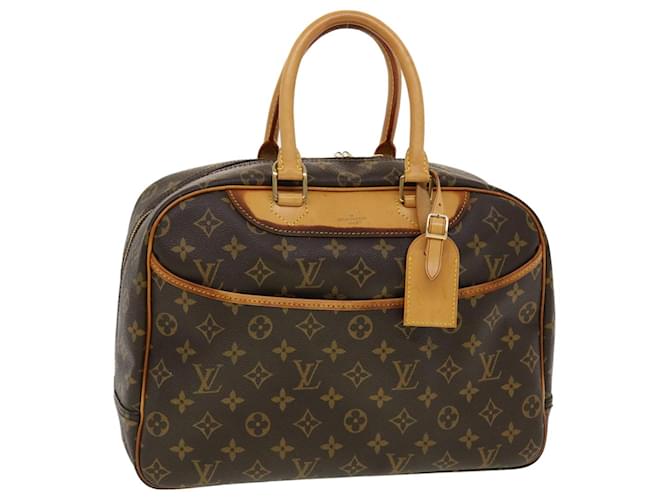 LOUIS VUITTON Monogram Deauville Sac à main M47270 Auth LV 42386 Toile Monogramme  ref.929285