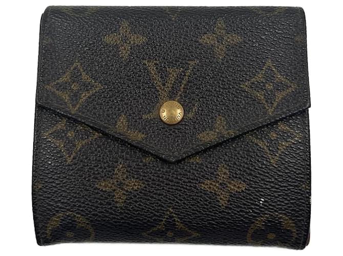 Louis Vuitton, Bags, Louis Vuitton Monogram Vintage Trifold Wallet With  Coin Purse